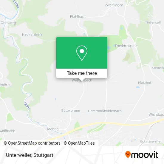 Unterweiler map