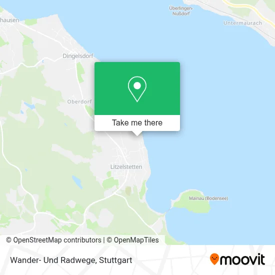 Wander- Und Radwege map
