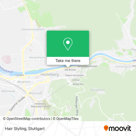 Hair Styling map