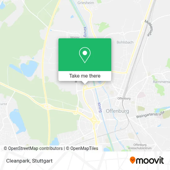 Cleanpark map