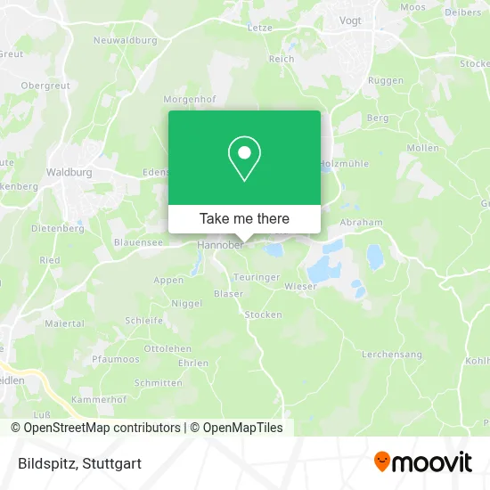 Bildspitz map