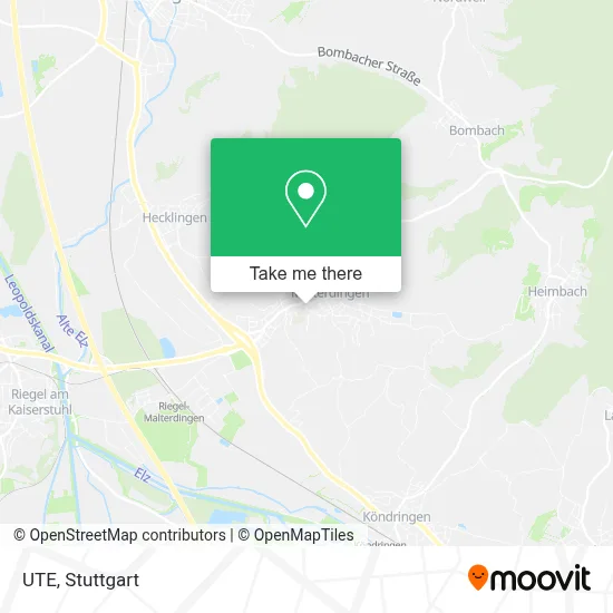 Ute map