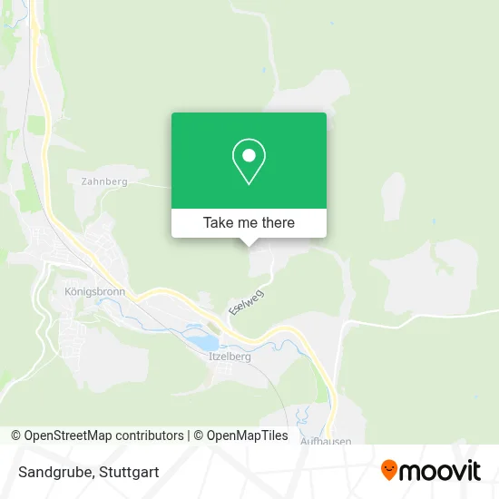 Sandgrube map