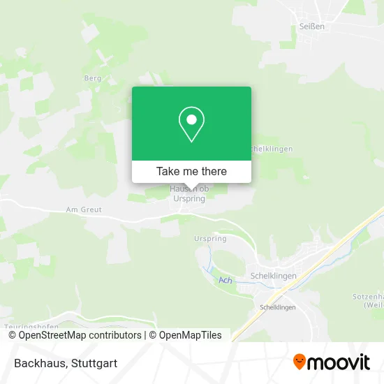 Backhaus map