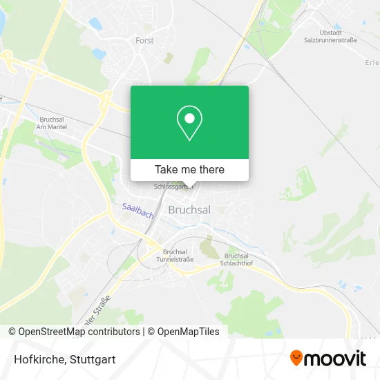 Hofkirche map