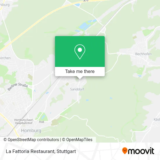 Ristorante La Fattoria map