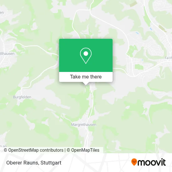 Oberer Rauns map