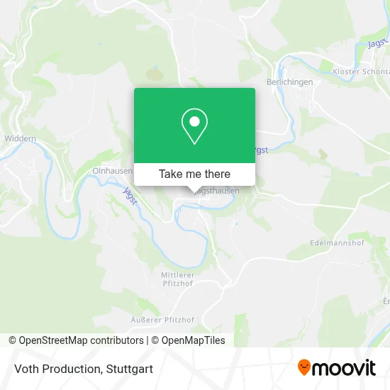 Voth Production map