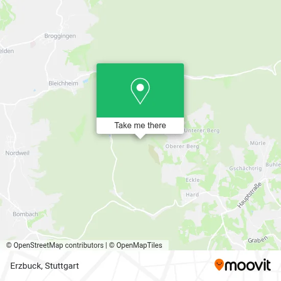 Erzbuck map
