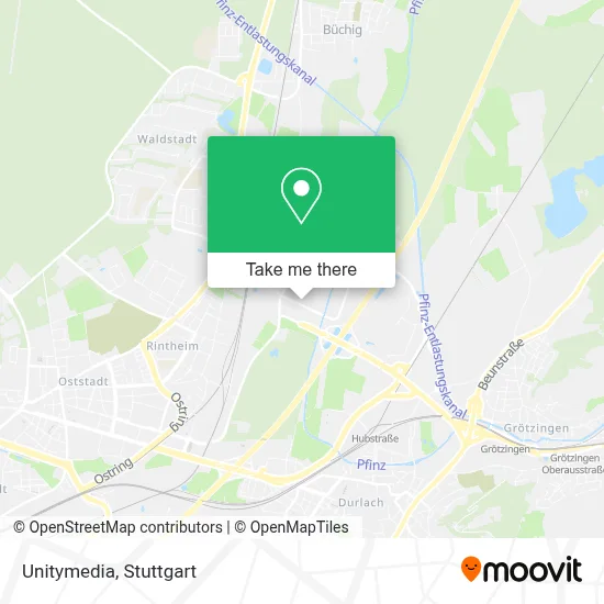 Unitymedia map