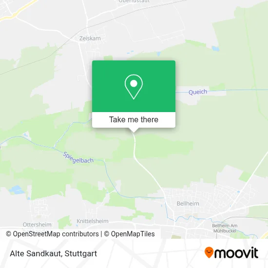 Alte Sandkaut map