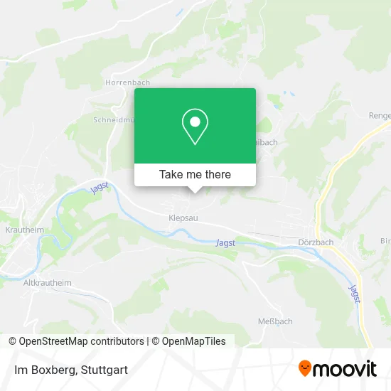 Im Boxberg map