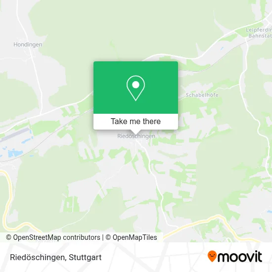 Riedöschingen map