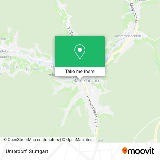 Unterdorf map
