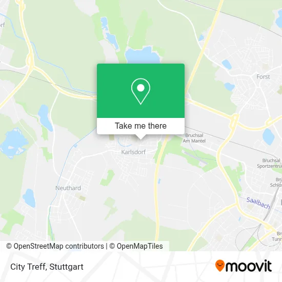 City Treff map