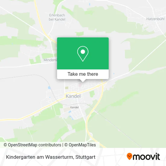 Kindergarten am Wasserturm map
