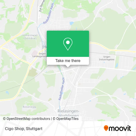 Cigo Shop map