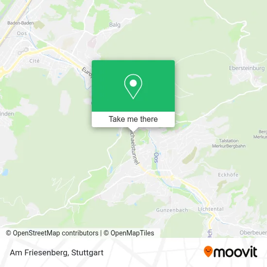 Am Friesenberg map