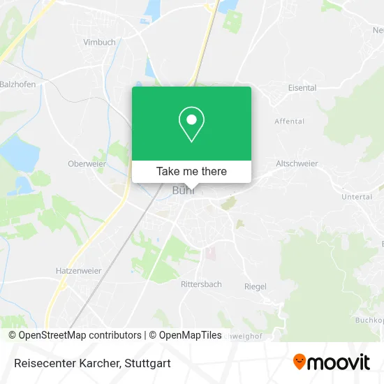 Reisecenter Karcher map