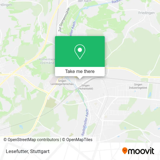 Lesefutter map
