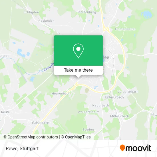 Rewe map
