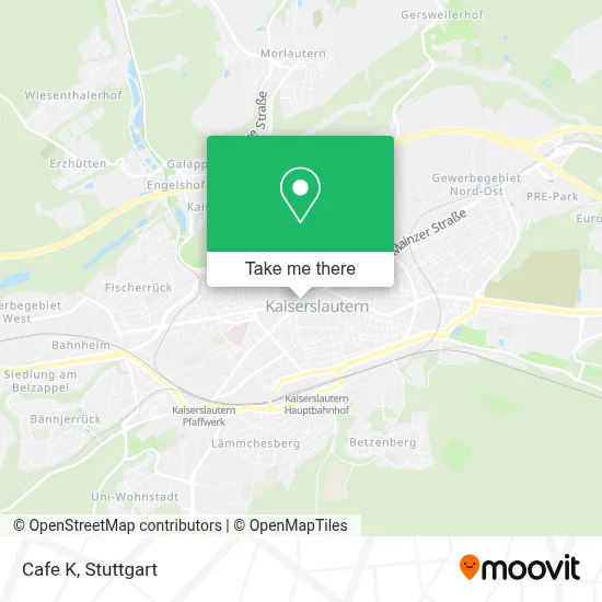 Cafe K map