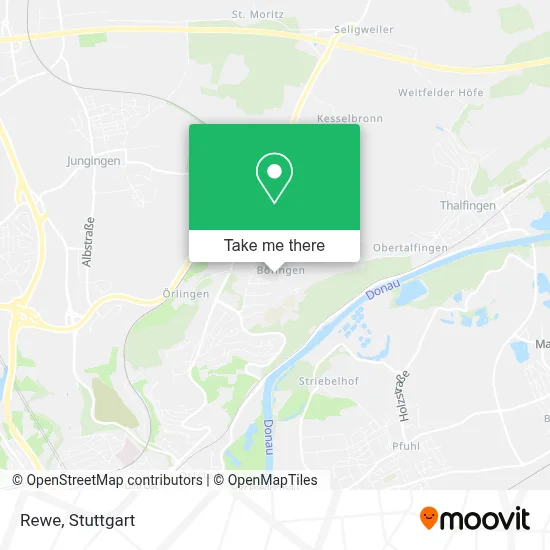 Rewe map