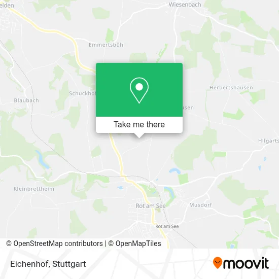Eichenhof map