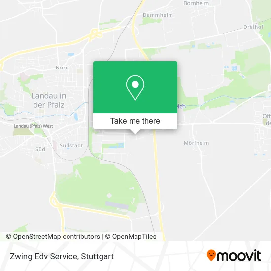 Zwing Edv Service map