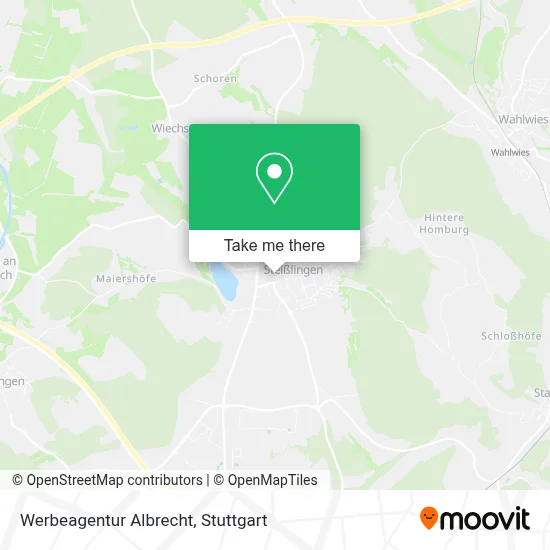 Werbeagentur Albrecht map