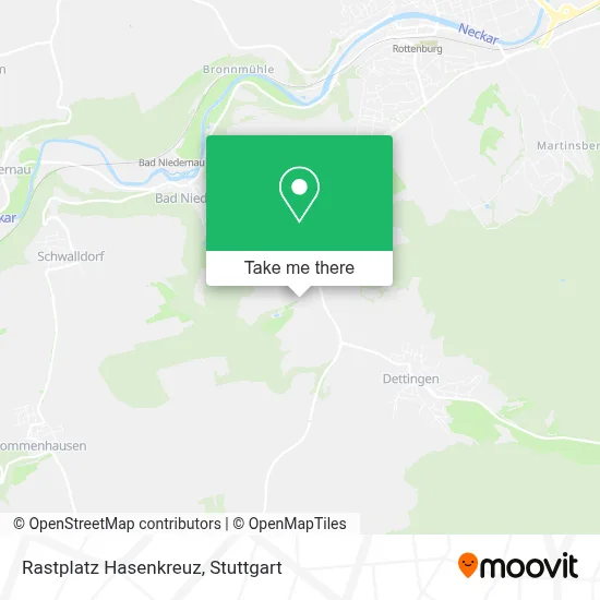 Rastplatz Hasenkreuz map