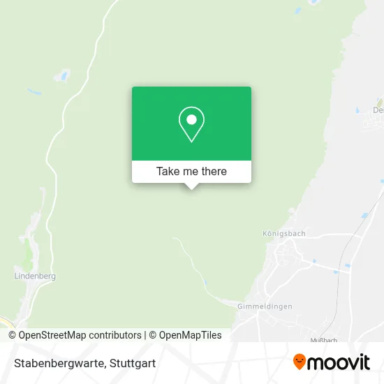 Stabenbergwarte map
