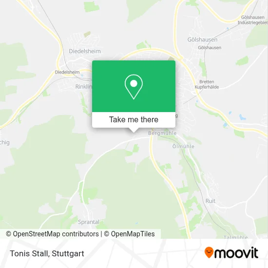 Tonis Stall map