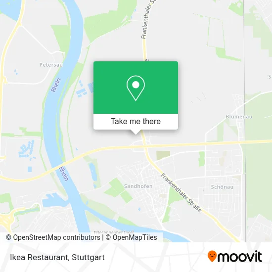 Ikea Restaurant map