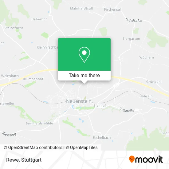 Rewe map