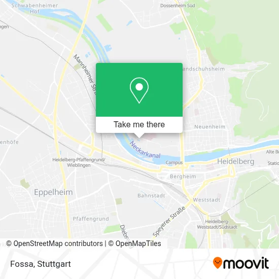 Fossa map