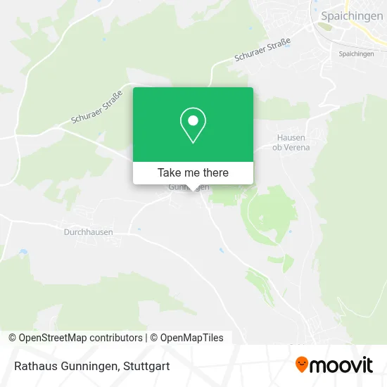 Rathaus Gunningen map
