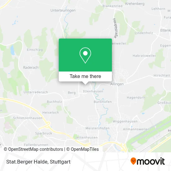 Stat.Berger Halde map