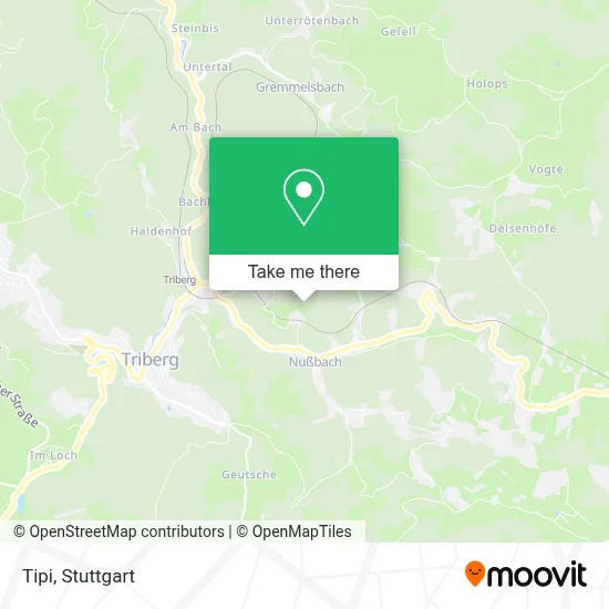 Tipi map