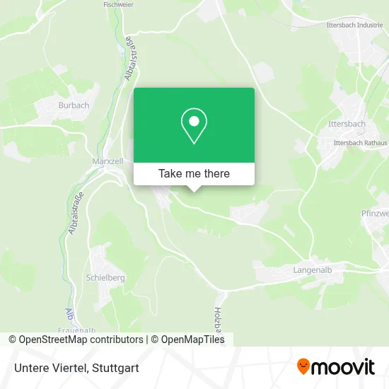 Untere Viertel map