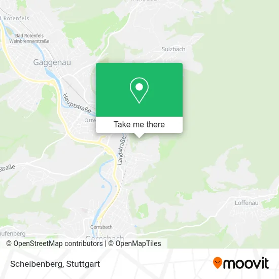 Scheibenberg map
