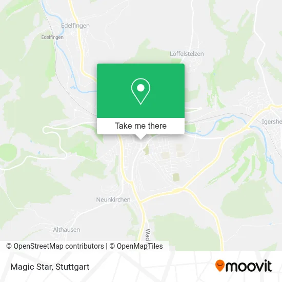 Magic Star map