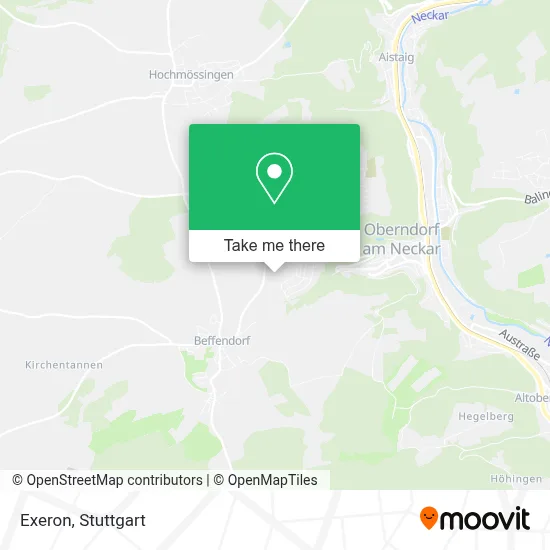 Exeron map