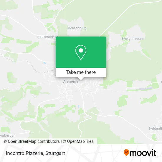 Pizzeria Incontro map