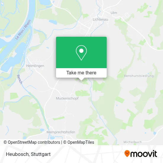 Heubosch map