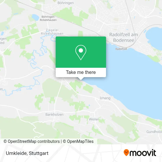 Umkleide map