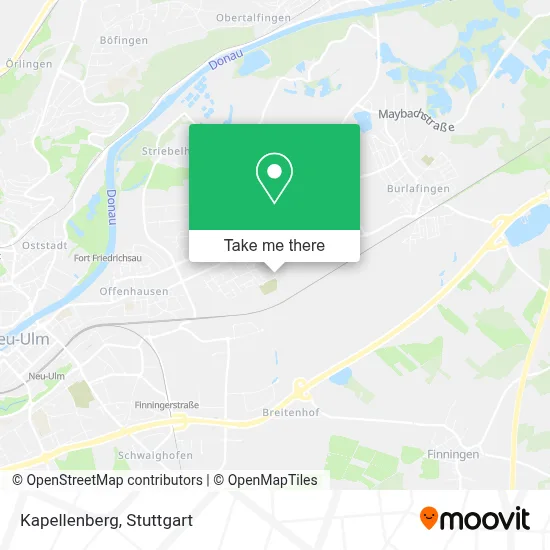 Kapellenberg map