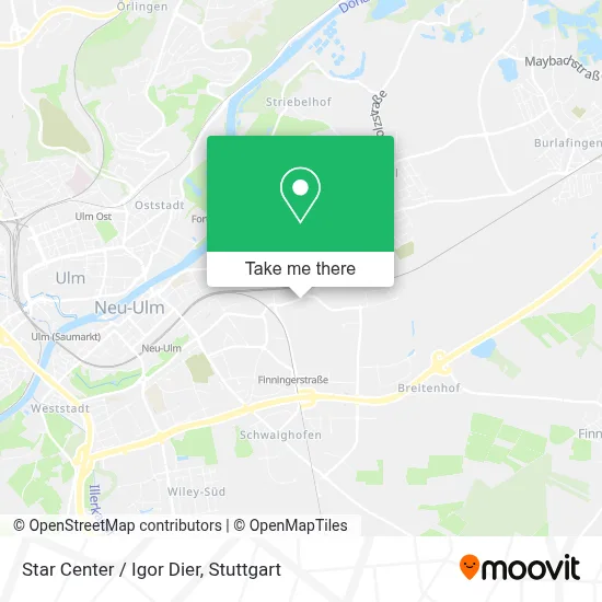 Star Center / Igor Dier map
