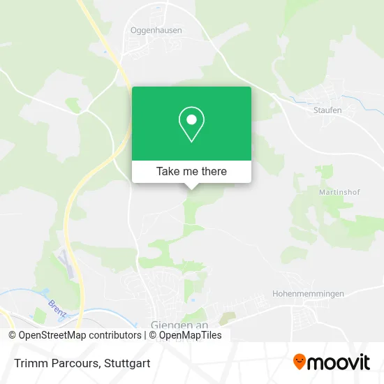 Trimm Parcours map