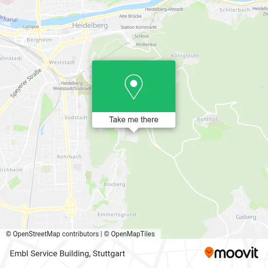 Embl Service Building map